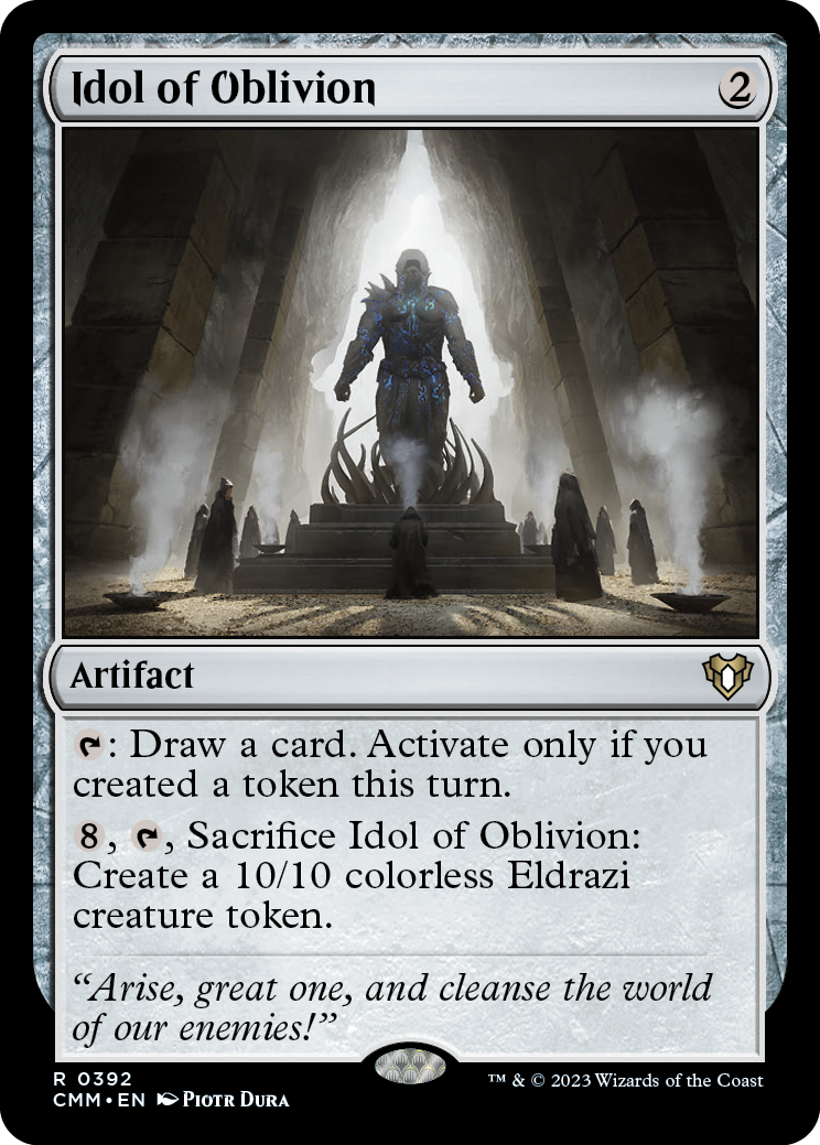 Idol of Oblivion [Commander Masters] | Lots Moore NSW