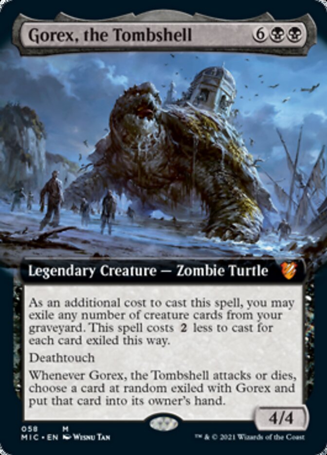 Gorex, the Tombshell (Extended Art) [Innistrad: Midnight Hunt Commander] | Lots Moore NSW