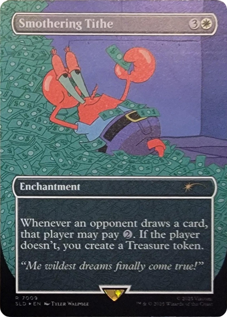 Smothering Tithe (7009) (Rainbow Foil) [Secret Lair Drop Series] | Lots Moore NSW