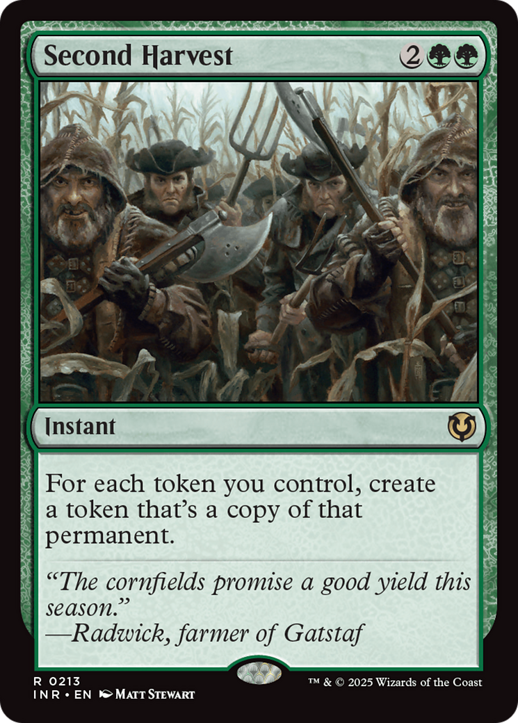 Second Harvest [Innistrad Remastered] | Lots Moore NSW