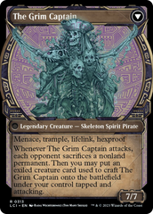 Throne of the Grim Captain // The Grim Captain (Showcase) [The Lost Caverns of Ixalan] | Lots Moore NSW