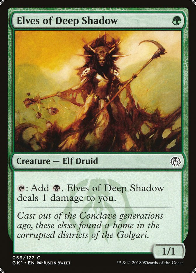 Elves of Deep Shadow [Guilds of Ravnica Guild Kit] | Lots Moore NSW
