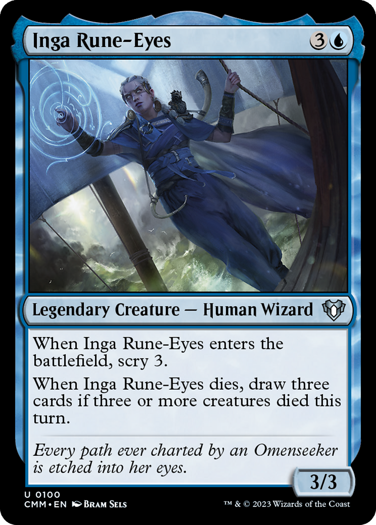 Inga Rune-Eyes [Commander Masters] | Lots Moore NSW