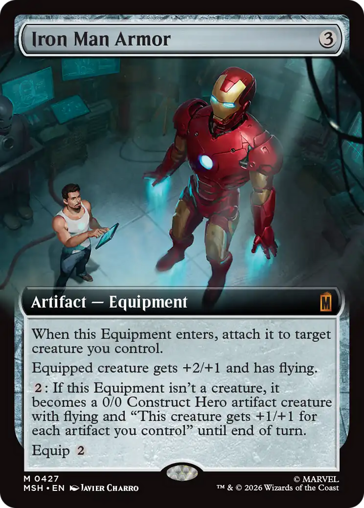 Iron Man Armor (Extended Art) [Marvel Super Heroes] | Lots Moore NSW