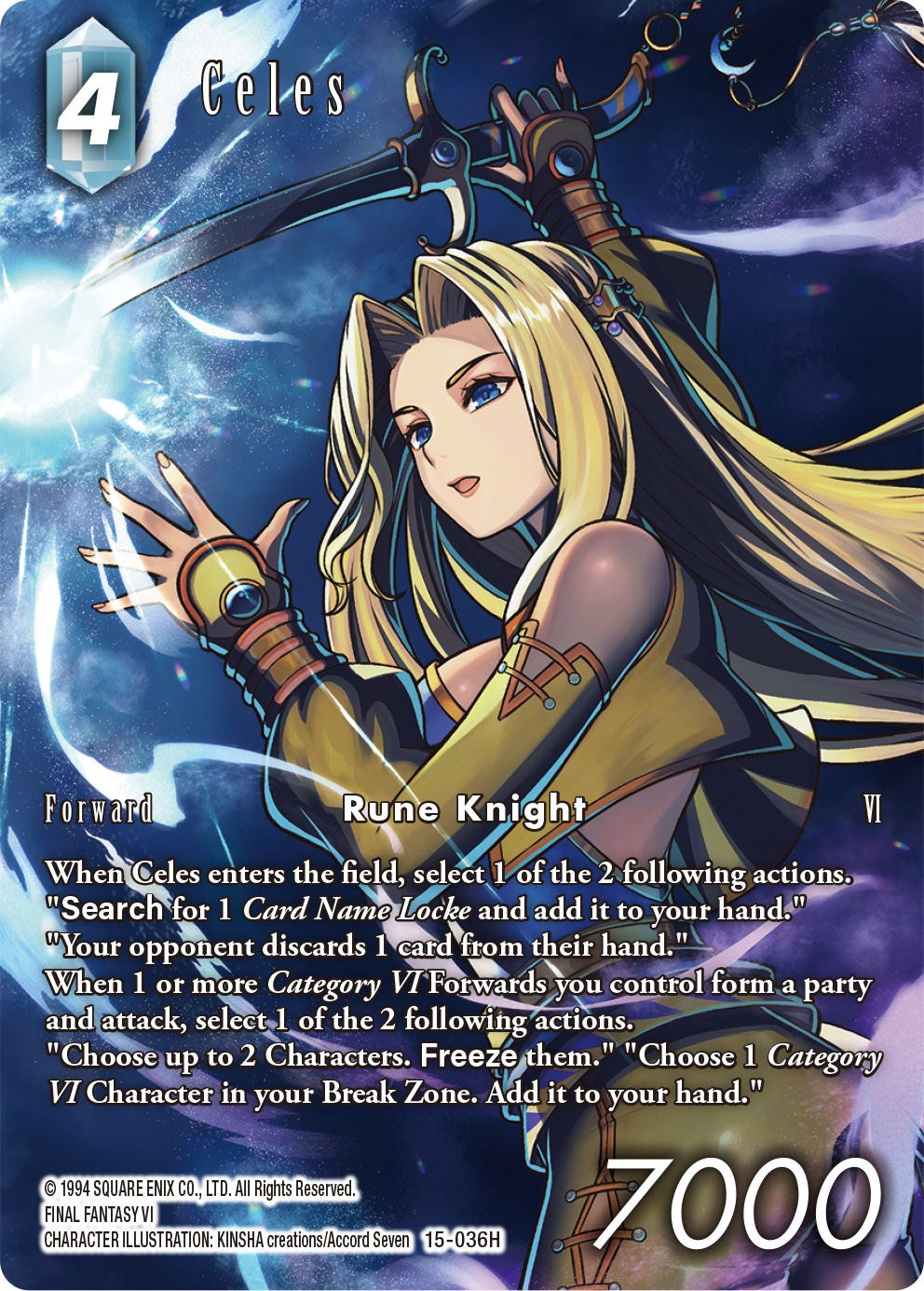 Celes (Full Art) [Crystal Dominion] | Lots Moore NSW