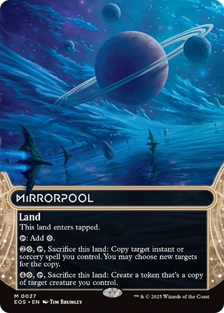 Mirrorpool (0027) (Borderless) [Edge of Eternities: Stellar Sights] | Lots Moore NSW