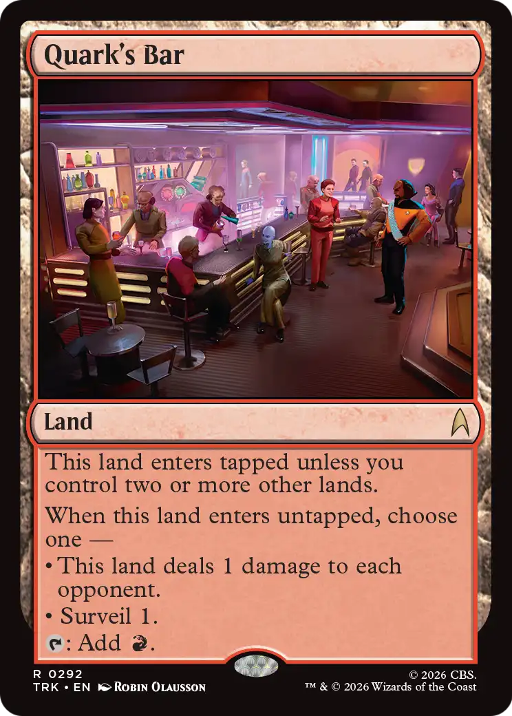 Quark's Bar [Star Trek] | Lots Moore NSW