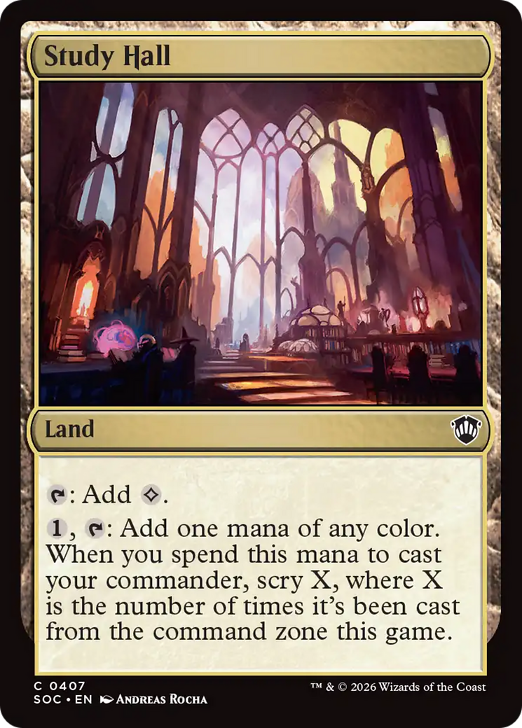 Study Hall [Secrets of Strixhaven Commander] | Lots Moore NSW