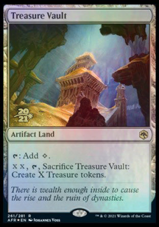 Treasure Vault [Dungeons & Dragons: Adventures in the Forgotten Realms Prerelease Promos] | Lots Moore NSW