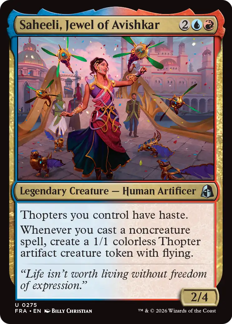 Saheeli, Jewel of Avishkar [Reality Fracture] | Lots Moore NSW