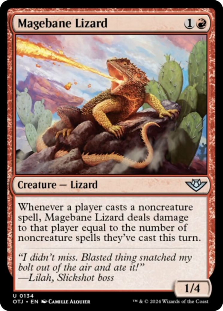 Magebane Lizard [Outlaws of Thunder Junction] | Lots Moore NSW