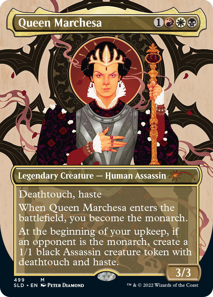 Queen Marchesa (Borderless) [Secret Lair Drop Series] | Lots Moore NSW