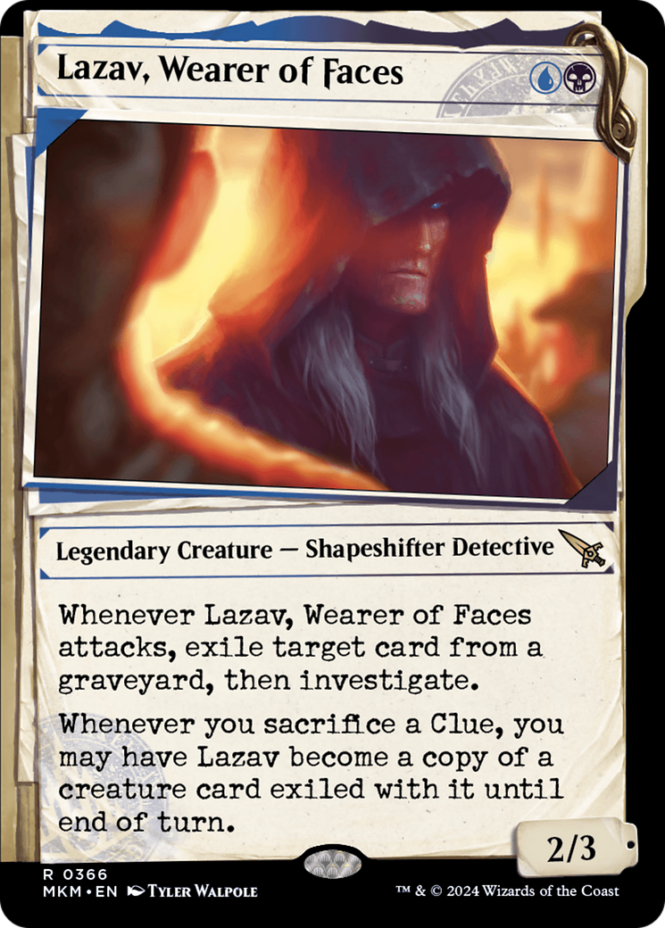 Lazav, Wearer of Faces (Showcase) (0366) [Murders at Karlov Manor] | Lots Moore NSW