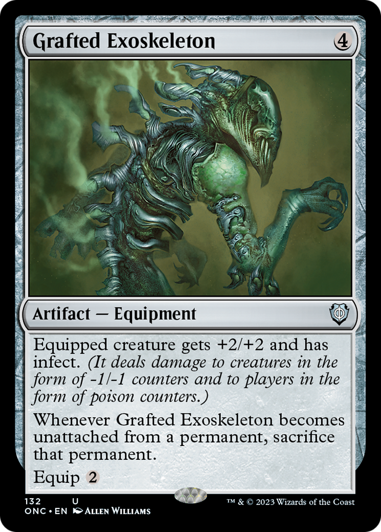 Grafted Exoskeleton [Phyrexia: All Will Be One Commander] | Lots Moore NSW