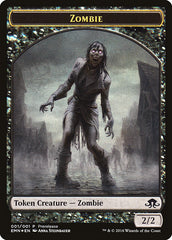 Zombie // Zombie Double-Sided Token [Eldritch Moon Prerelease Promos] | Lots Moore NSW