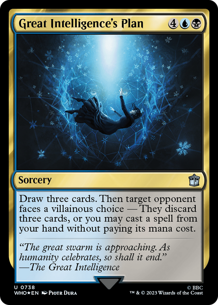 Great Intelligence's Plan (Surge Foil) [Doctor Who] | Lots Moore NSW