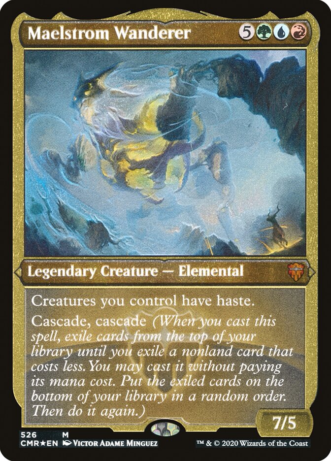 Maelstrom Wanderer (Etched) [Commander Legends] | Lots Moore NSW