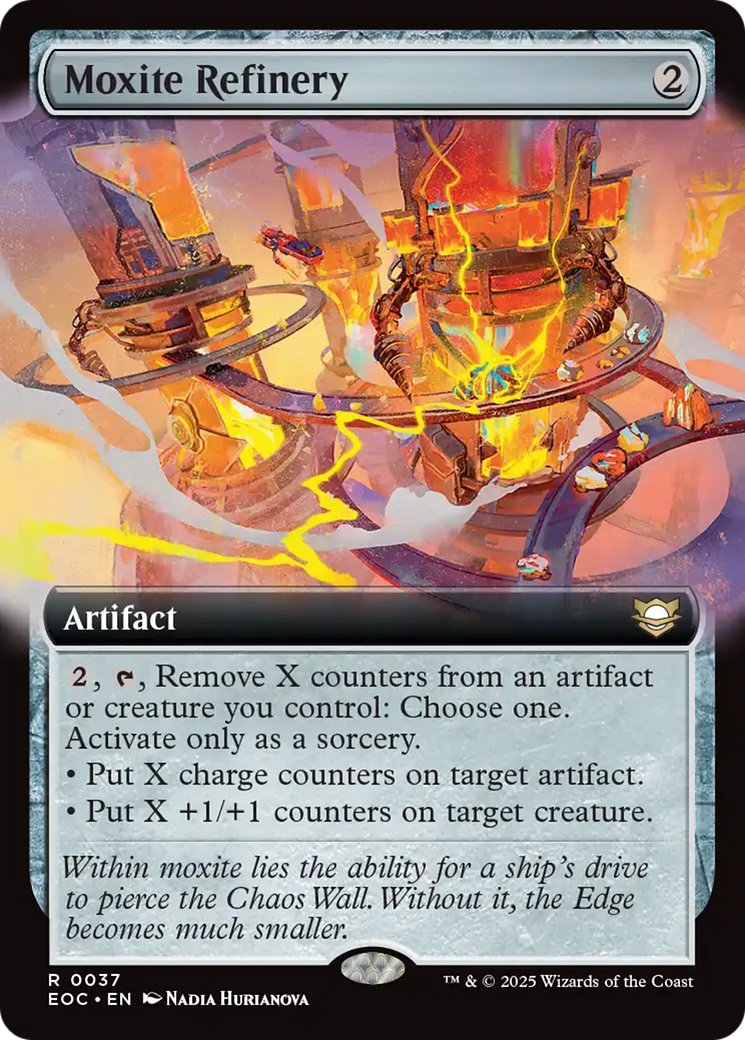 Moxite Refinery (Extended Art) [Edge of Eternities Commander] | Lots Moore NSW