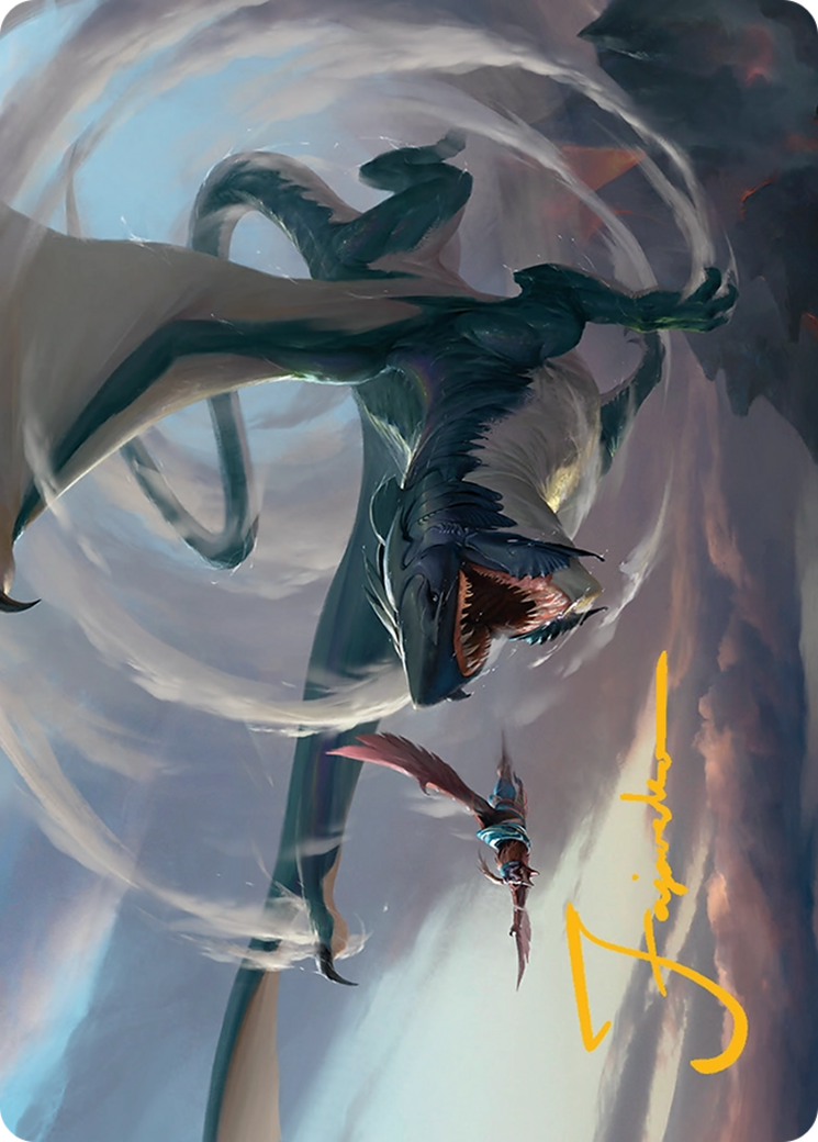 Whirlwing Stormbrood Art Card (27/54) [Tarkir: Dragonstorm Art Series] | Lots Moore NSW