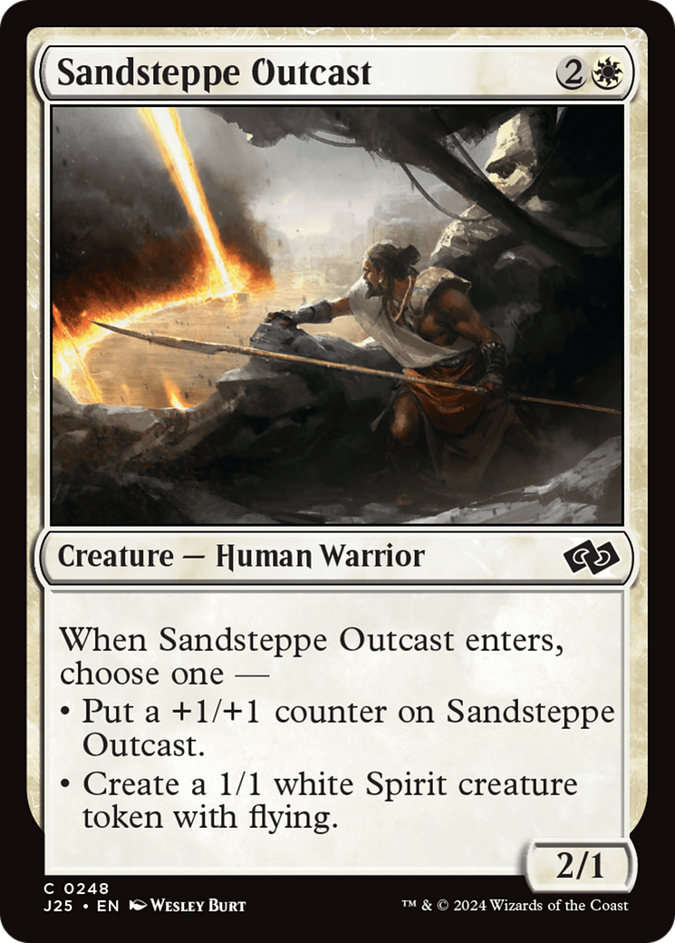 Sandsteppe Outcast [Foundations Jumpstart] | Lots Moore NSW