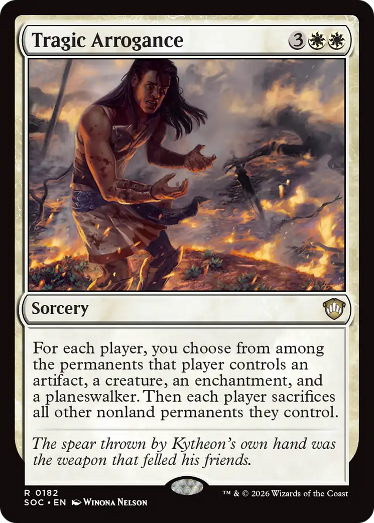 Tragic Arrogance [Secrets of Strixhaven Commander] | Lots Moore NSW