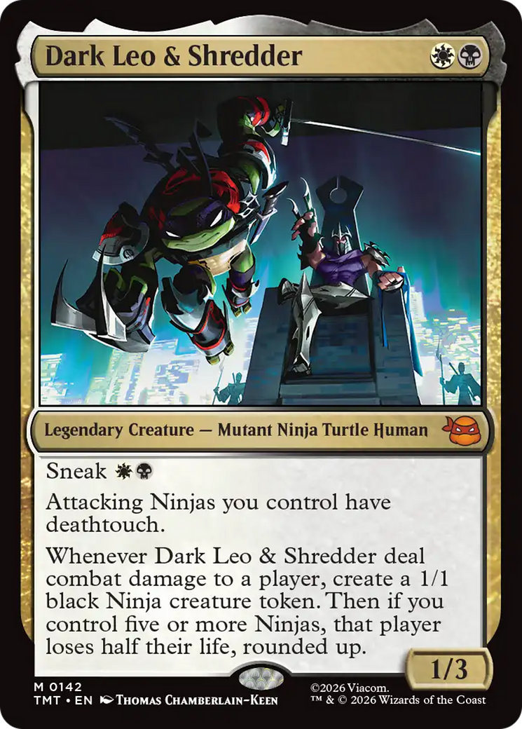 Dark Leo & Shredder [Teenage Mutant Ninja Turtles] | Lots Moore NSW