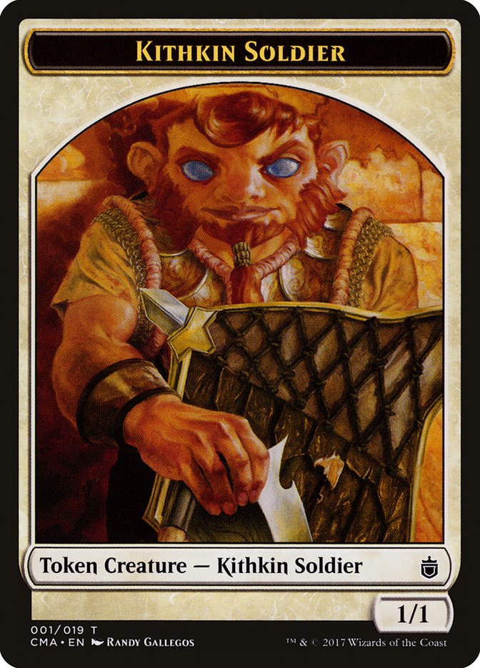Kithkin Soldier Token [Commander Anthology Tokens] | Lots Moore NSW