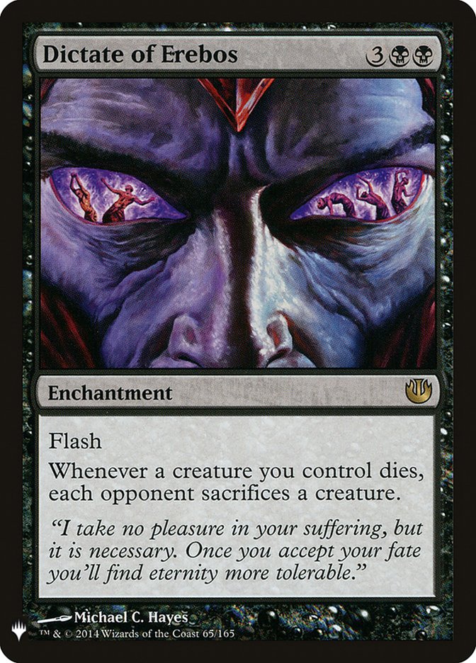Dictate of Erebos [Mystery Booster] | Lots Moore NSW