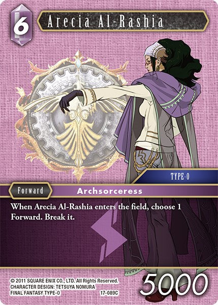 Arecia Al-Rashia [Rebellion's Call] | Lots Moore NSW