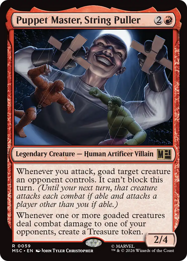 Puppet Master, String Puller [Marvel Super Heroes Commander] | Lots Moore NSW