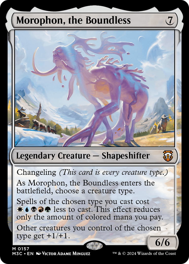 Morophon, the Boundless (Ripple Foil) [Modern Horizons 3 Commander] | Lots Moore NSW