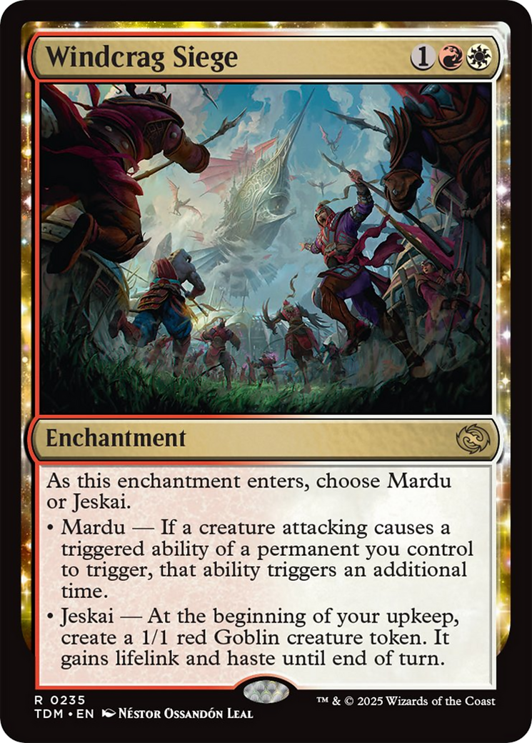 Windcrag Siege [Tarkir: Dragonstorm] | Lots Moore NSW