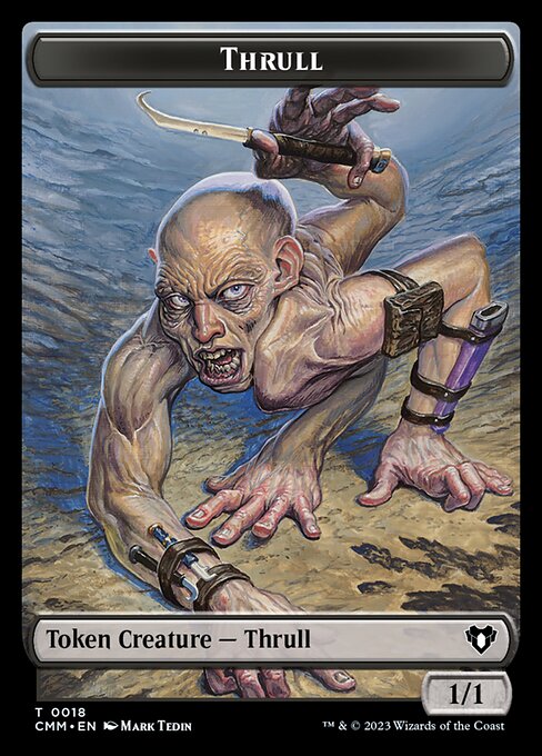 Eldrazi // Thrull Double-Sided Token [Commander Masters Tokens] | Lots Moore NSW