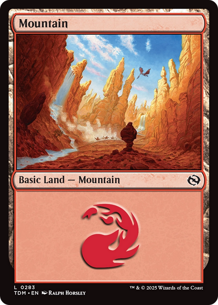 Mountain (0283) [Tarkir: Dragonstorm] | Lots Moore NSW