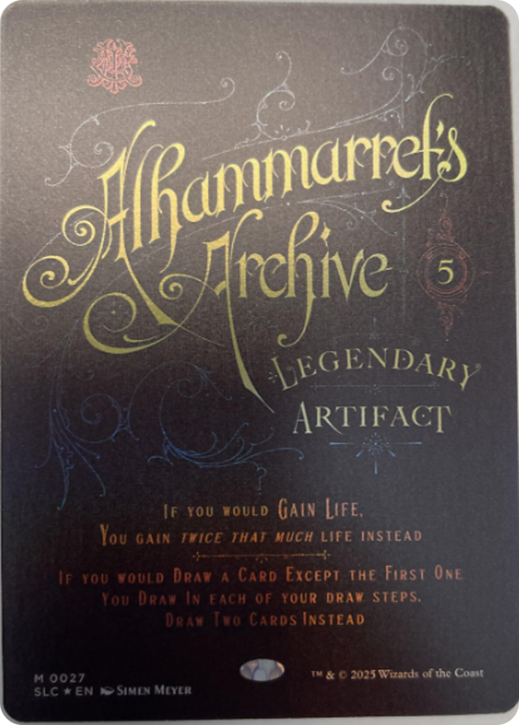 Alhammarret's Archive [Secret Lair Countdown Kit] | Lots Moore NSW