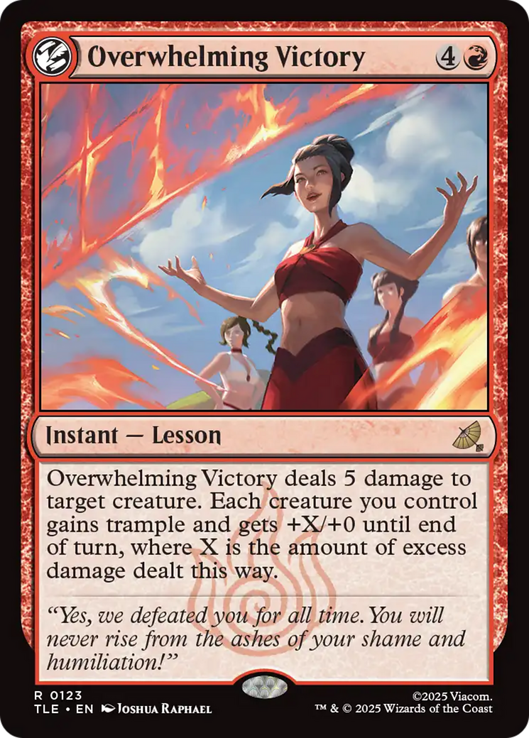 Overwhelming Victory [Avatar: The Last Airbender: Eternal-Legal] | Lots Moore NSW