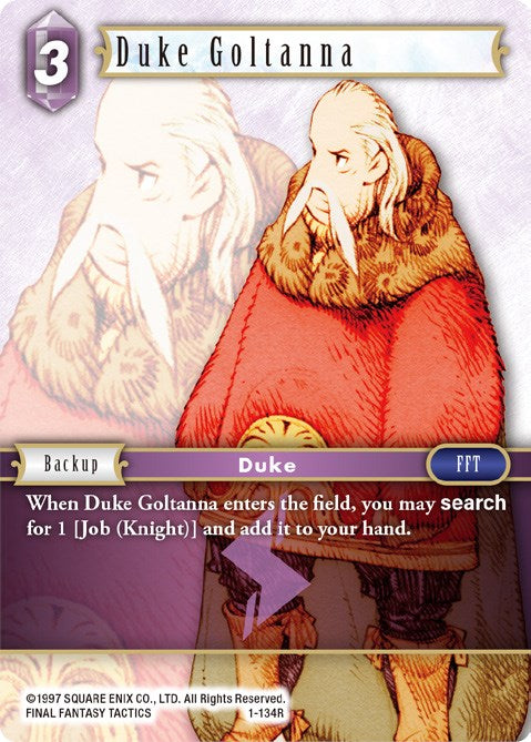 Duke Goltanna [Opus I] | Lots Moore NSW
