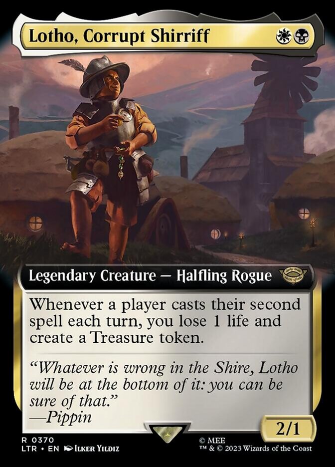 Lotho, Corrupt Shirriff (Extended Art) [The Lord of the Rings: Tales of Middle-Earth] | Lots Moore NSW