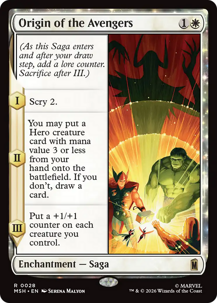 Origin of the Avengers [Marvel Super Heroes] | Lots Moore NSW