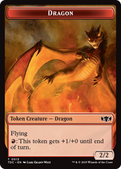 Dragon Egg // Dragon (0013) Double-Sided Token [Tarkir: Dragonstorm Commander Tokens] | Lots Moore NSW