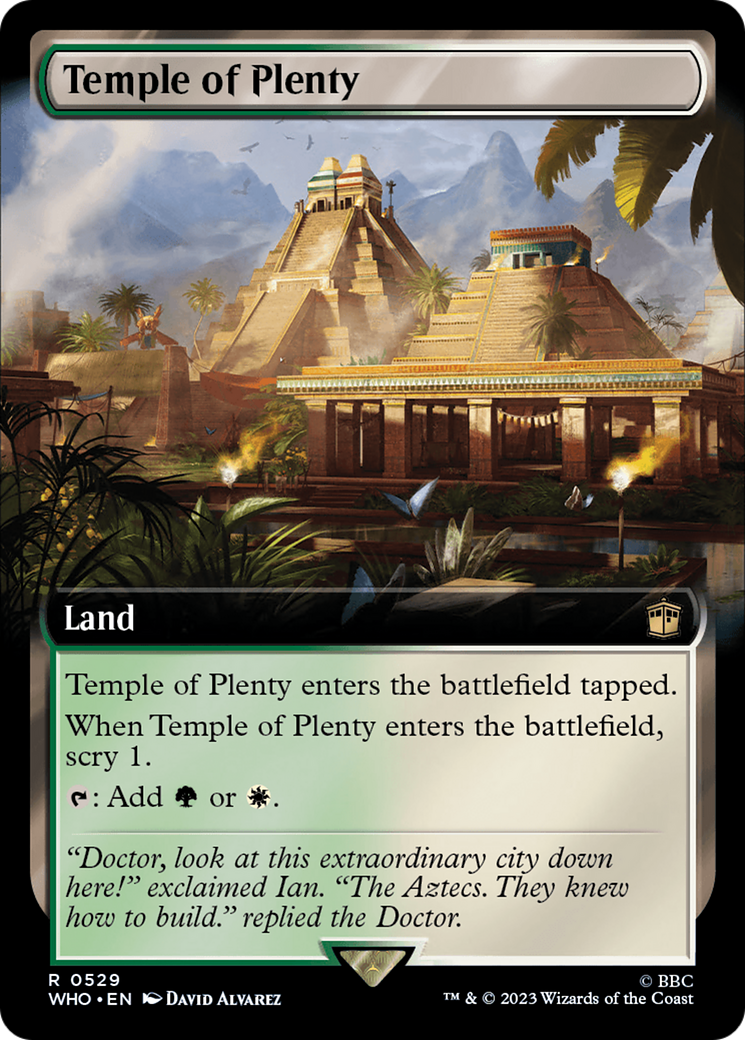 Temple of Plenty (Extended Art) [Doctor Who] | Lots Moore NSW