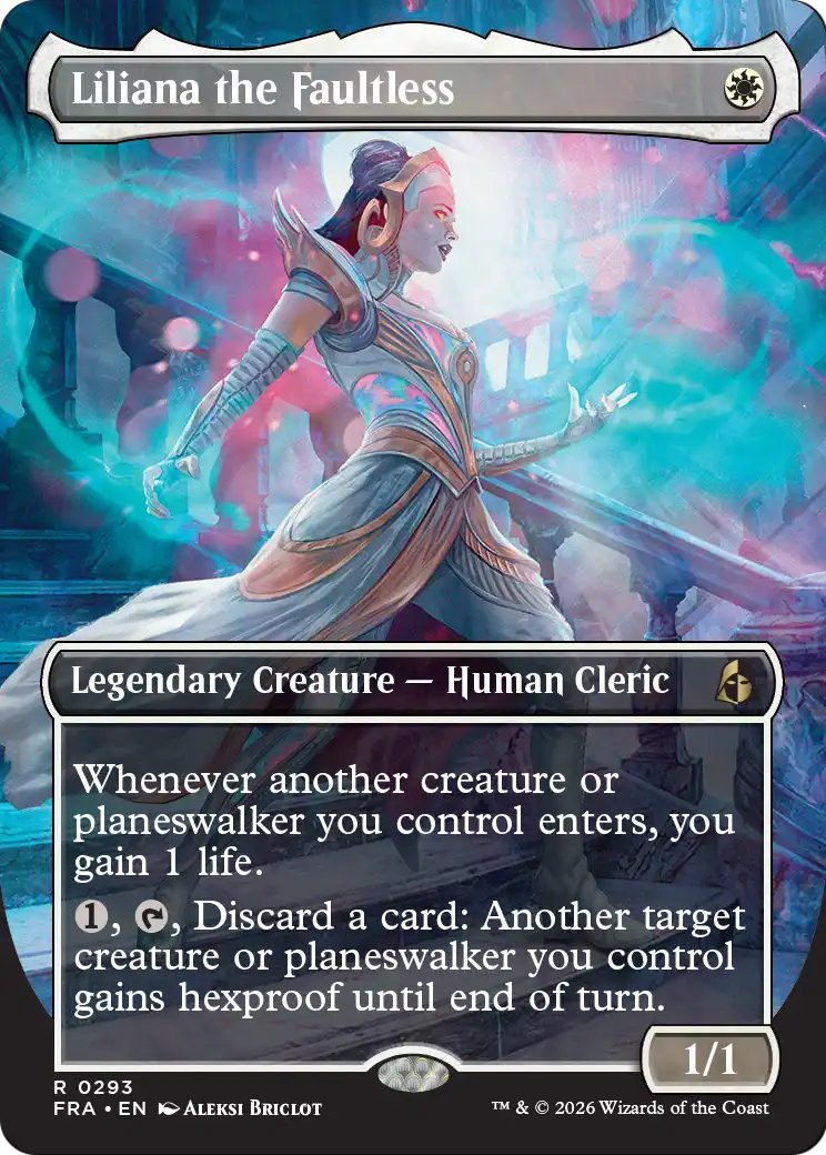 Liliana the Faultless (Borderless) [Reality Fracture] | Lots Moore NSW