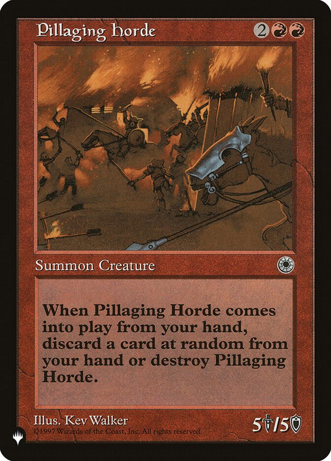 Pillaging Horde [The List] | Lots Moore NSW