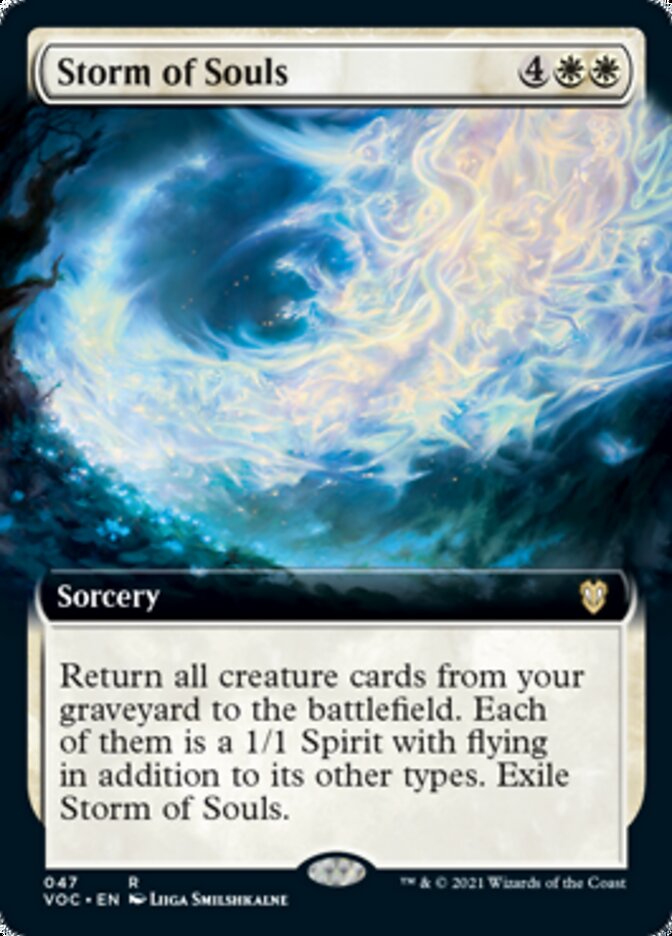 Storm of Souls (Extended Art) [Innistrad: Crimson Vow Commander] | Lots Moore NSW
