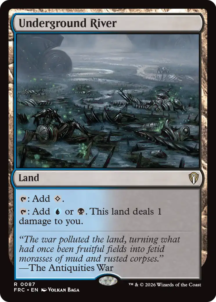 Underground River [Reality Fracture Commander] | Lots Moore NSW