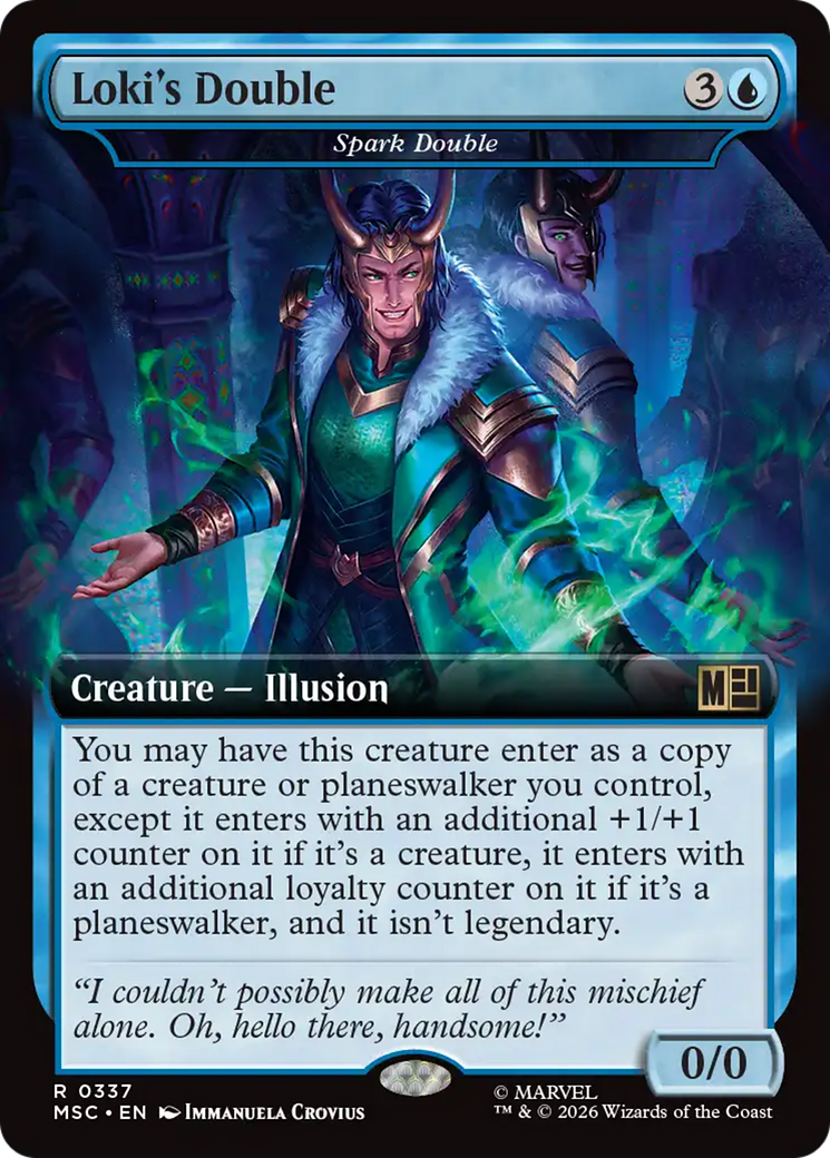 Loki's Double - Spark Double (Extended Art) [Marvel Super Heroes Commander] | Lots Moore NSW