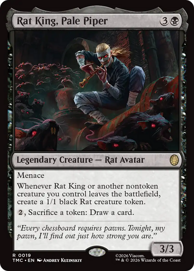 Rat King, Pale Piper [Teenage Mutant Ninja Turtles Commander] | Lots Moore NSW