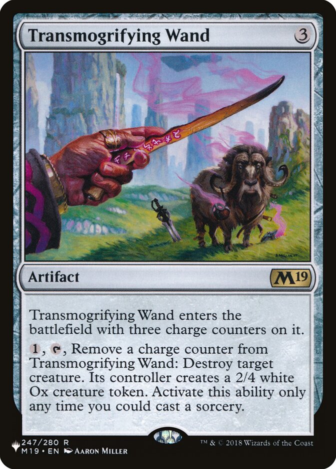 Transmogrifying Wand [The List] | Lots Moore NSW