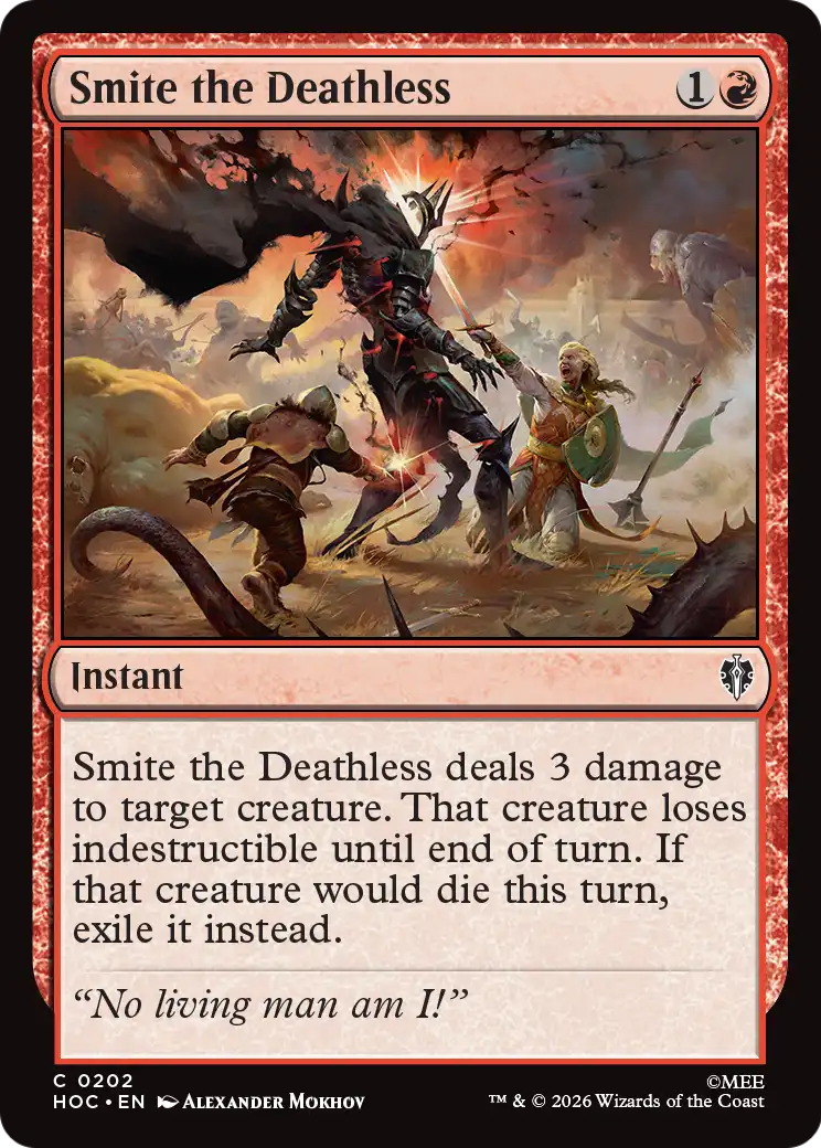 Smite the Deathless [The Hobbit: Eternal-Legal] | Lots Moore NSW