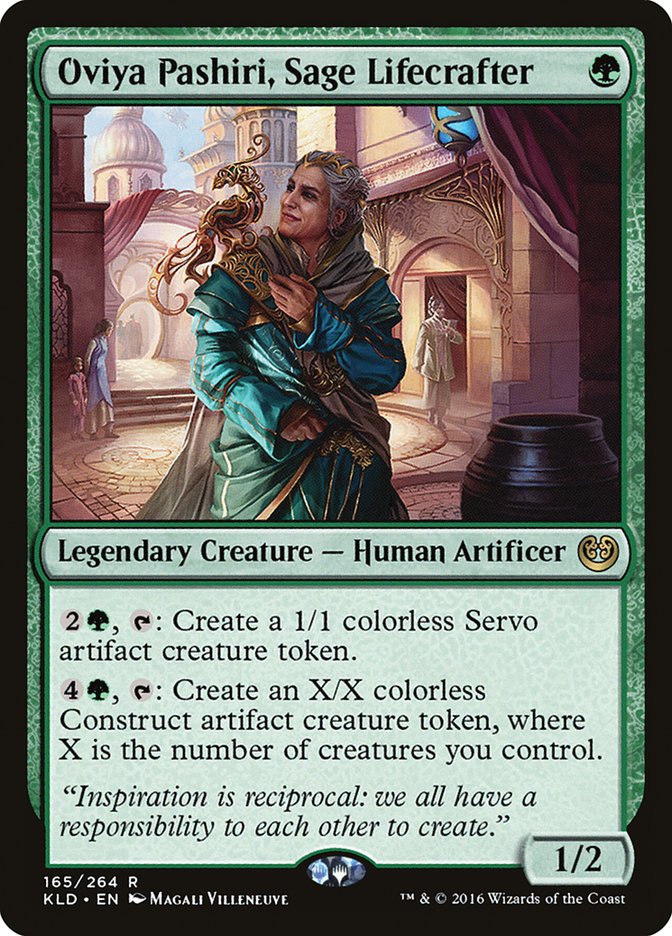 Oviya Pashiri, Sage Lifecrafter [Kaladesh] | Lots Moore NSW